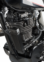 Kedo Oil Cooler Protector Type II, suitable for oil cooler item 50605/50682/50180, aluminum black plastic coated | 50691