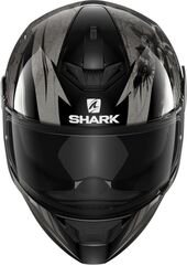 Shark / シャーク フルフェイスヘルメット D-SKWAL 2 ATRAXX ブラック アンスラサイト シルバー/KAS | HE4058KAS