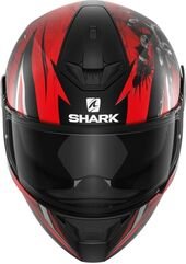 Shark / シャーク フルフェイスヘルメット D-SKWAL 2 ATRAXX Mat ブラック レッド アンスラサイト/KRA | HE4059KRA