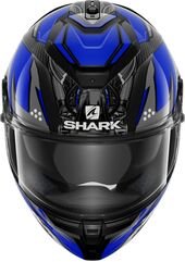 Shark / シャーク フルフェイスヘルメット SPARTAN GT カーボン URIKAN カーボン ブルー ホワイト/DBW | HE7012DBW