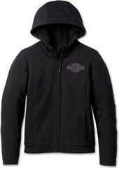 Harley-Davidson Shirt Jacket-Deflector,Hooded, Black | 98112-23EW