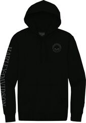 Harley-Davidson Men'S Hallmark Willie G" Hoodie, Black Beauty 2 | 99046-22VM