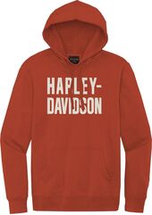 Harley-Davidson Men'S Hallmark Foundation Hoodie, Vintage Orange | 99038-22VM