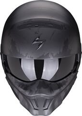 Scorpion / スコーピオン Exo モジュラーヘルメット Combat Evo Marauder ブラックシルバー | 85-366-291