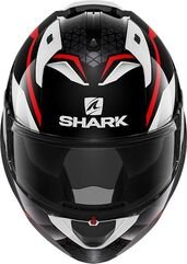 Shark / シャーク モジュラーヘルメット EVO ES YARI ブラック レッド ホワイト/KRW | HE9803KRW