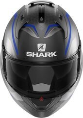 Shark / シャーク モジュラーヘルメット EVO ES YARI Mat アンスラサイト ブルー シルバー/ABS | HE9804ABS