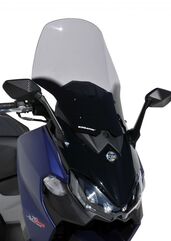 Ermax / アルマックス Scooter Windshield High Protection (64Cm ) Ermax / アルマックス For Maxsym 500 Tl 2020 -2022 Gris Satin (Opaque) | 0188017-83
