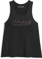 Harley-Davidson Slanted Logo Tank For Women, Black Beauty | 96394-21VW