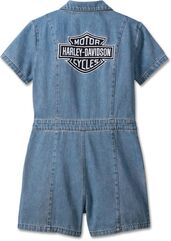 Harley-Davidson Jumpsuit-Denim,Shorts, Medium Indigo | 97543-23VW