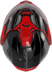 GIVI / ジビ Flip-up helmet X.27 TOURER GRAPHIC Black/Red, Size 58/M | HX27RTRBR58