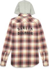 Harley-Davidson Shirt Jacket-Woven, Yarn-dyed plaid | 96486-22VW