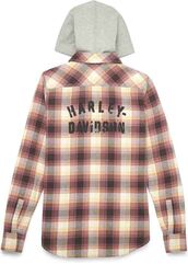 Harley-Davidson Shirt Jacket-Woven, Yarn-dyed plaid | 96486-22VW