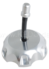 Kedo Aluminum fuel cap incl gasket and ventilation external | 22581