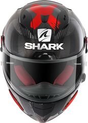 Shark / シャーク フルフェイスヘルメット RACE-R PRO GP LORENZO WINTER TEST 99 カーボン アンスラサイト レッド/DAR | HE8422DAR