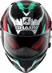 Shark / シャーク フルフェイスヘルメット RACE-R PRO カーボン ASPY カーボン レッド ブルー/DRB | HE8661DRB