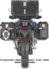 Givi / ジビ スペシフィックパニアホルダー Monokey Cam-Side Trekker Outback サイドケース for Triumph Tiger 1200 GT Explorer | PLO6423CAM