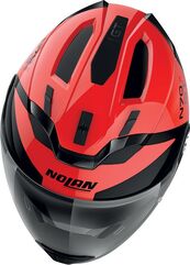 Nolan / ノーラン モジュラー ヘルメット N70-2 GT 06 GLARING N-C, Red Black, Size S | N7Z0007980475