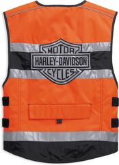 Harley-Davidson Hi-Visibility Reflective Vest, Orange | 98157-18EM