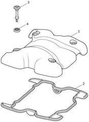 TRIUMPH / トライアンフ Cam Cover Chrome | T1266005