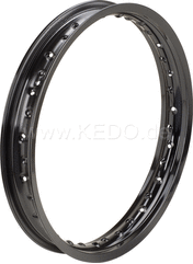 Kedo Replica Aluminum Rim 2.15x18 "Shiny Black Anodized, Drilled | 10298B