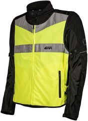 GIVI / ジビ High visibility vest with reflective bands Fluo Yellow- XXL/XXXL | VEST022XL3XL