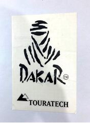 TOURATECH(ツラーテック):ダカール（Dakar) ステッカー ”25 cm” （ブラック）