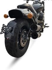 IXIL / イクシル Slip On Exhaust (Upper Muffler) - Ironhead Round Black | HD 1020 SB