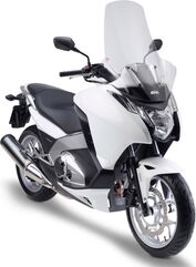 GIVI / ジビ Windscreen for Honda Integra 700, Integra 750 14-, with hand guards, dim. HxW 72 x 69 cm | D1109ST
