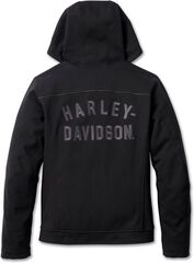 Harley-Davidson Shirt Jacket-Deflector,Hooded, Black | 98112-23EW