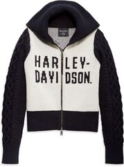 Harley-Davidson Sweater-Knit, Colorblock-Design | 96423-23VW