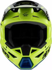 Alpinestars / アルパインスターズ ユース用 S-M3 Radium ヘルメット イエロー, ブラック, ブルー | 8301925-5017
