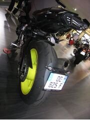 Access Design / アクセスデザイン Wheel base plate holder for Yamaha MT10 | SPLRY025