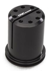 CNC Racing / シーエヌシーレーシング Steering Head Ring Nut Ducati, ブラック | GH355B