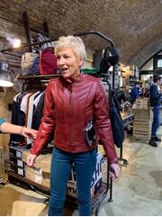 Motogirl Valerie Red Leather Jacket | VLJ-RED