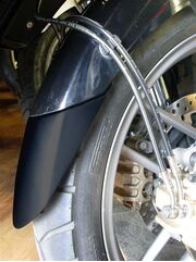 Pyramid Plastics / ピラミッドプラスチック Triumph Tiger 800 XR/XRT/XRX/Low エクステンダーフェンダー マットブラック 2011> | 056115