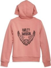 Harley-Davidson Hoodie-Knit, Ash Rose | 96399-23VW