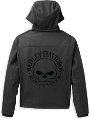 Harley-Davidson Men'S Willie G" Softshell Jacket, Black Beauty 2 | 98404-22VM