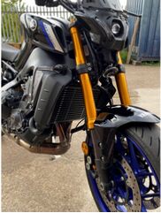 Pyramid Plastics / ピラミッドプラスチック Radiator Guard | Matte Black | Yamaha MT-09 2021> | 522004M