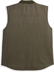 Harley-Davidson Vest-Woven, Grape Leaf | 97411-23VM