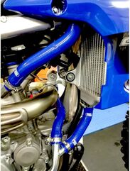 サムコスポーツ / Samco Sport Yamaha WR 250 F 2020 - 2021 4 ピース OEM リプレイスメント シリコンラジエーター クーラントホースキット | YAM-91-BU