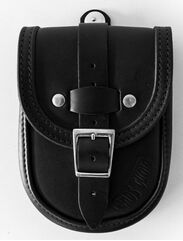 Ends Cuoio / エンズクオイオ バッグ 2018-new Slim（スリム） ヘリテージ & デラックス スマートタンクバッグ - ブラックレザー - ブラックステッチ | SBSL18.N.CTN