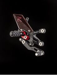 Lightech / ライテック ADJUSTABLE PEDANTS WITH FIXED HONDA CBR 1000 R (17) - VERSION "R" | FTRHO006R