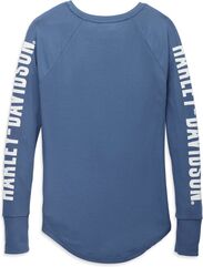 Harley-Davidson Tee-Knit, Gray Blue | 96237-23VW