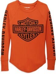 Harley-Davidson Tee-Knit, Vintage Orange | 96238-23VW