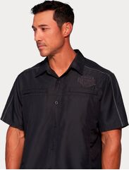 Harley-Davidson Shirt-Woven, Black/Gray | 99092-22VM