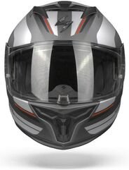 Scorpion / スコーピオン Exo フルフェイスヘルメット 520 Air Lemans シルバーレッド | 72-349-255