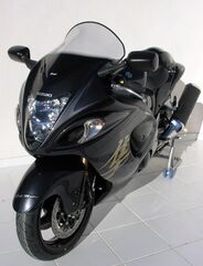 Ermax high protection windshield + 8 cm ermax for GSXR 1300 R hayabusa 2008/2017 dark black | 010456088