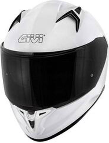 GIVI / ジビ Full face helmet 50.8 SOLID COLOR White, Size 54/XS | H508BB91054