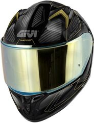 GIVI / ジビ Full face helmet 50.9 ENIGMA Black/Titanium/Gold, Size 58/M | H509FNGBD58