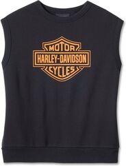 Harley-Davidson Sweatshirt-Knit, Black Beauty | 96112-24VW